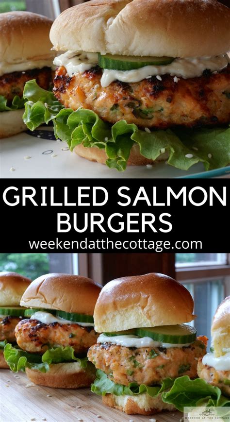 Best Grilled Salmon Burgers How To Make Salmon Burgers Artofit