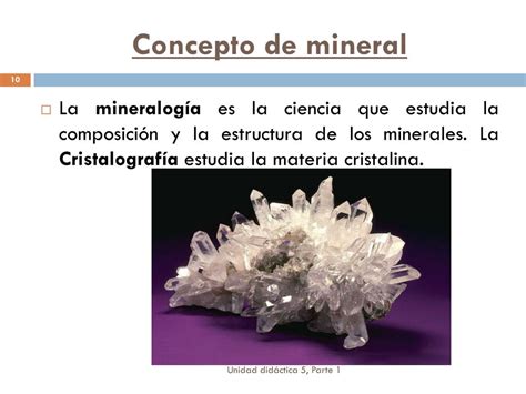 Ppt Unidad Did Ctica Los Minerales Powerpoint Presentation Free