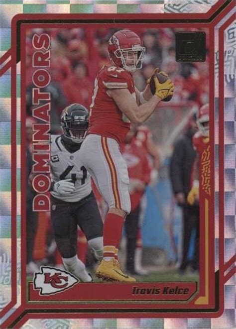 Panini Donruss Travis Kelce D For Sale Ebay