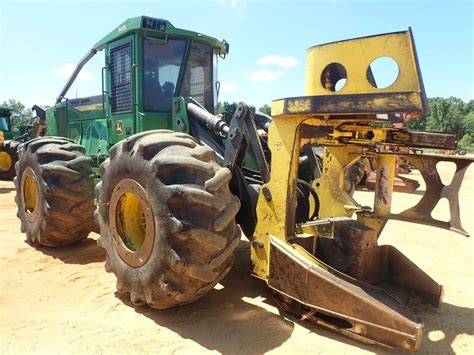 2017 John Deere 643l Feller Buncher Jm Wood Auction Company Inc