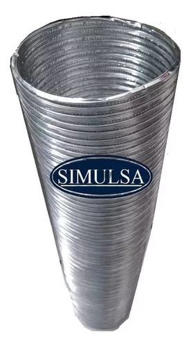 Ducto Flexible De Aluminio De 10 Pulgadas Simulsa