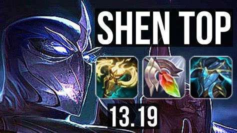 SHEN Vs KENNEN TOP 3 0M Mastery 1000 Games 7 4 26 NA Master