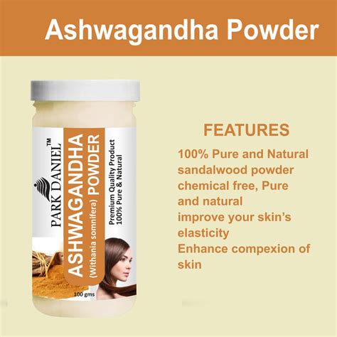 100 Pure Natural Multani Mitti Powder Ashwagandha Powder Combo