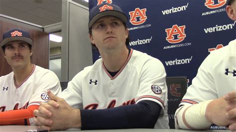 Auburns Casey Mize Brett Wright And Brendan Venter Youtube