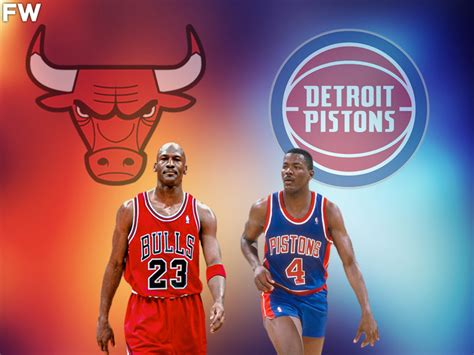 All Time Bulls Team Vs All Time Pistons Team Michael Jordan Gets Full