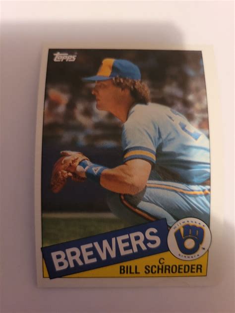 Topps Bill Schroeder For Sale Online Ebay