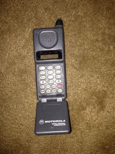 Vintage Motorola Digital Personal Communicator Flip Cell Phone Analog ...