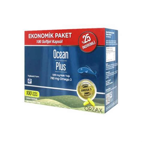 Orzax Ocean Plus Mg Softjel Ekonomik Paket Daffne