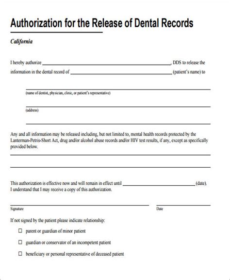 Free 7 Sample Hipaa Compliant Release Forms In Ms Word Pdf