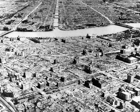 A Residential Section Of Tokyo That Was Destroyed Following Operation