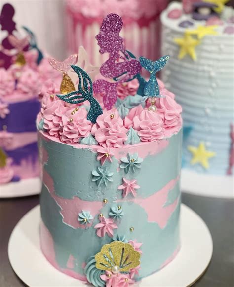 Mermaid Party Last Minute Cake Sugar Whipped Cakes Website