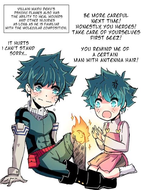 MHA Villain Deku Comics