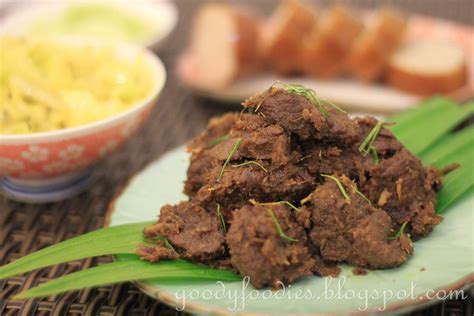 Goodyfoodies Recipe Rendang Daging Tok Perak Indian Style Stir