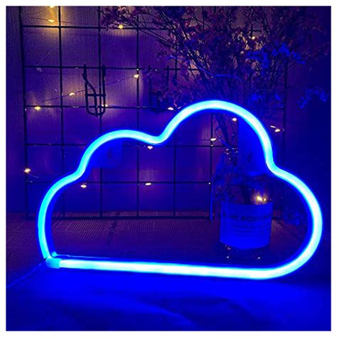 Buy Enuoli Neon Light Cloud Neon Signs Cloud Neon Lights Blue Neon