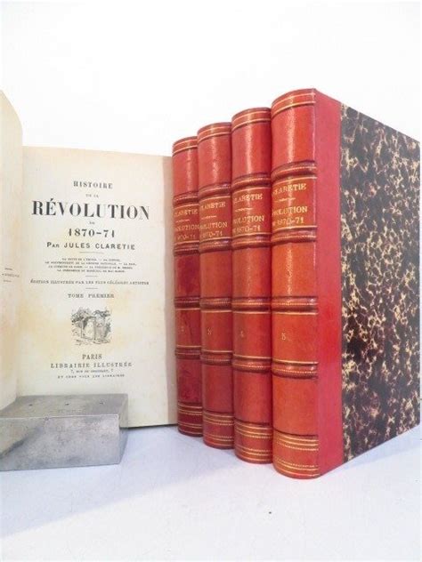 Jules Claretie Histoire De La R Volution De Edition