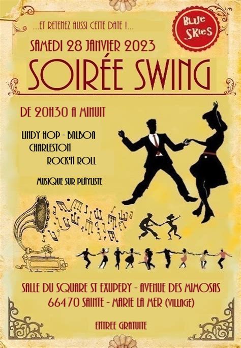 Soirée Swing Le 28 Janvier Happy Swing 66