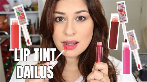 LanÇamento Lip Tint Da Dailus Coleção Tim Tim Youtube