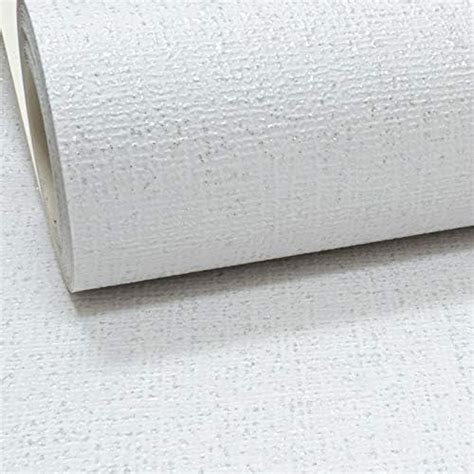 Debona Crystal Plain Pattern Textured Stripe Glitter Motif Vinyl Wallpaper Ivory 9000 Amazon