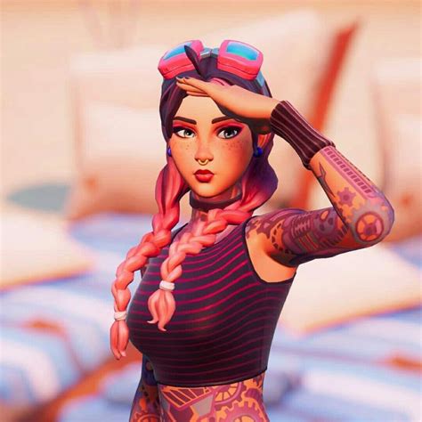 Pin De D Gamer 115 En Jules En 2021 Fortnite Personajes Fotos De Gamers Chica Cyberpunk