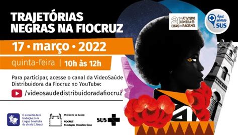 Fiocruz promove 8ª edição da roda de conversa Trajetórias Negras