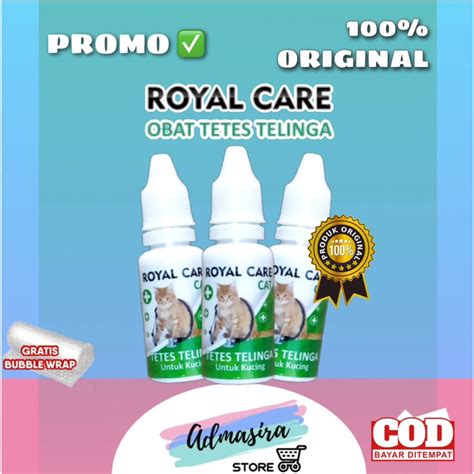 Jual Royal Care Telinga Obat Kucing Tetes Pembersih Telinga Mencegah