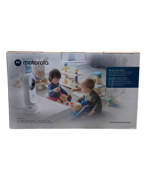 Motorola VM34-2 Video Baby Monitor