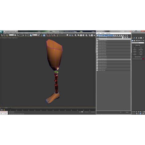 Prosthetic Leg 3d Model 49 C4d Ma Obj Max 3ds Free3d