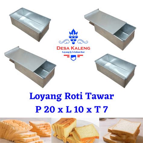 Jual Loyang Roti Tawar Tutup Cetakan Roti Tawar Tutup Ukuran X X