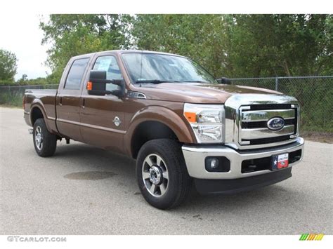 Golden Bronze Metallic Ford F Super Duty Lariat Crew Cab X