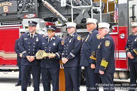 Levittown Fd Holds Wet Down For New Ladder 626