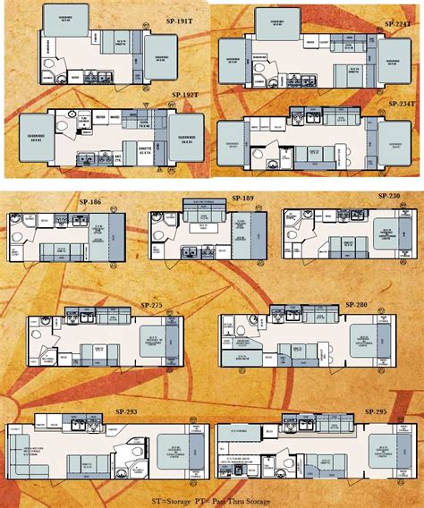 2004 Forest River Surveyor Floor Plans | Floor Roma