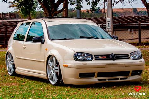 Golf Gti Mk Baixo Rodas Volcano Long Beach Aro X