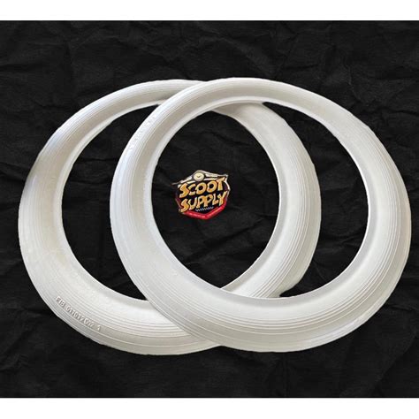 Jual Lis Ban Whitewall Vespa Ring Ring Putih Polos Vespa Super