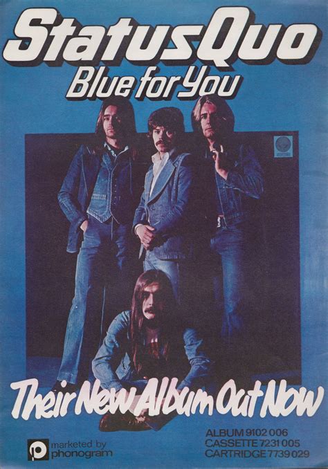 Status Quo Uk Albums Discography Blue For You