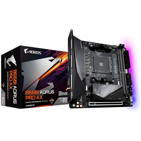 Placa Mãe Gigabyte B550i Aorus Pro Ax Chipset B550 Amd Am4 Mini Itx