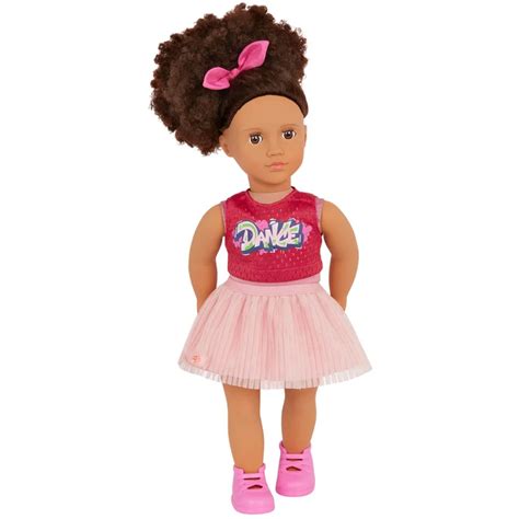 Our Generation 18 Inch Regular Doll With Hip Hop Ballerina Outfit Cata