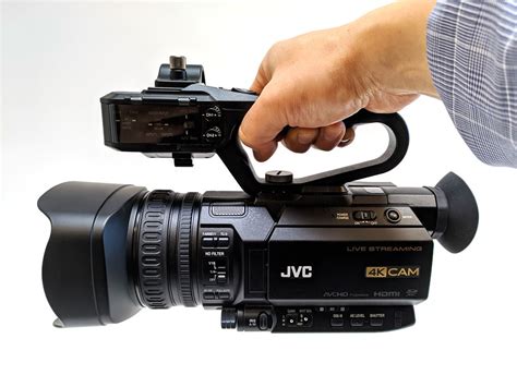 Jvc Gy Hm Hands On Review A Professional Camcorder Live Streamers