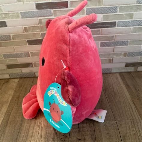 New Squishmallow Plush Winter 8 Lorono The Lobster Stuffed Animal