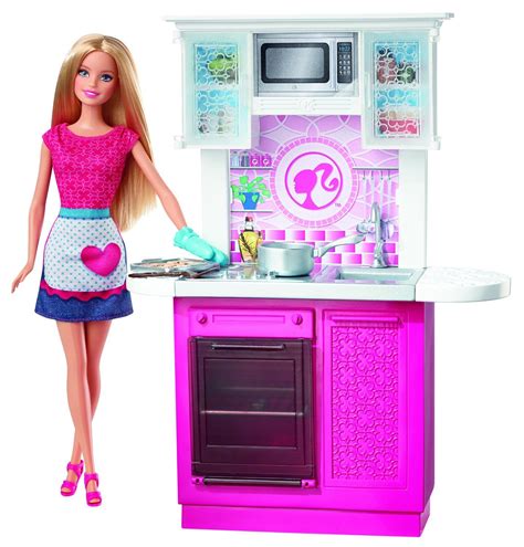 The Barbie Kitchen Is In Its Original Box