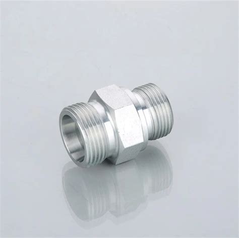 DIN Metric Thread Bite Type Tube Fittings Carbon Steel Galvanized