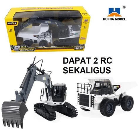 Jual Rc Excavato Dump Truck Huina Ch Mainan Alat Berat