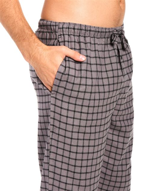 Mens 100 Cotton Flannel Lounge Pants Noble Mount