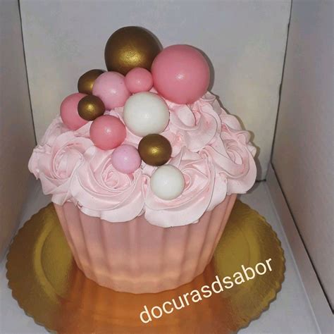 Bolo Cupcake Gigante Elo7 Produtos Especiais