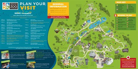 Omaha's Henry Doorly Zoo and Aquarium Map and Brochure (2019 - 2023 ...