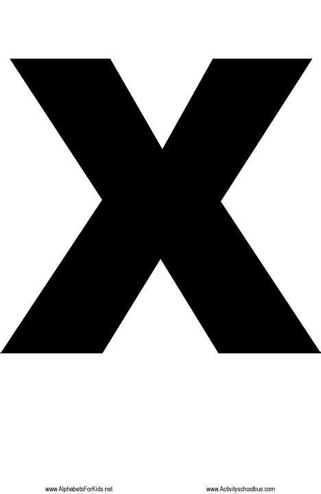 X In Bubble Letter Draw Easy