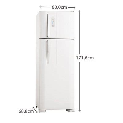 Refrigerador Portas Frost Free Df A L Branco Electrolux