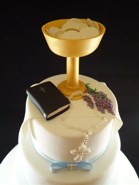 Pin On Girls First Communionbaptism Cakes