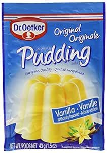 Amazon Dr Oetker Vanilla Pudding Pack Grocery Gourmet Food