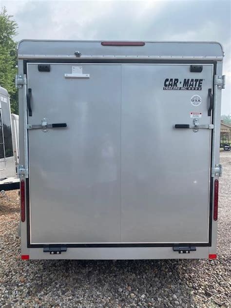 2023 Car Mate Trailers 6 X 10 Ramp Door Custom Cargo Enclosed Trailer Toms Equipment And