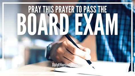 Prayer To Pass Board Exam Prayer Before Taking Board Exam Youtube